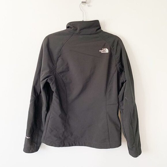 The North Face Apex black long sleeve full zip mock collar medium weight jacket - Picture 2 of 9